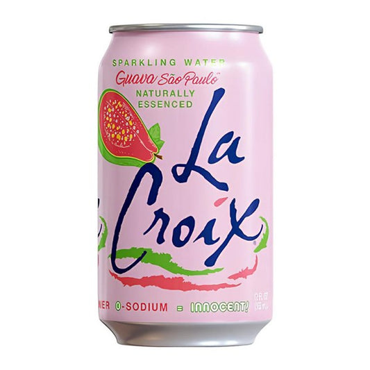 La Croix مياه فوارة بطعم الجوافة خالي السعرات الحرارية 355مل