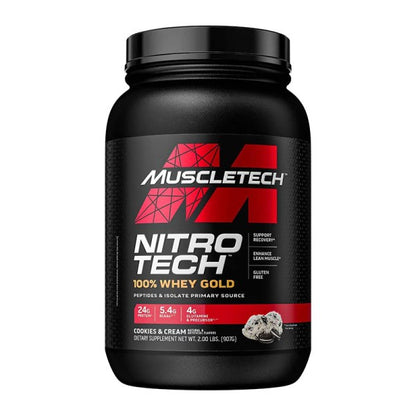 Muscletech مسحوق بروتين مصل اللبن بطعم الكوكيز و الكريمه 907غ