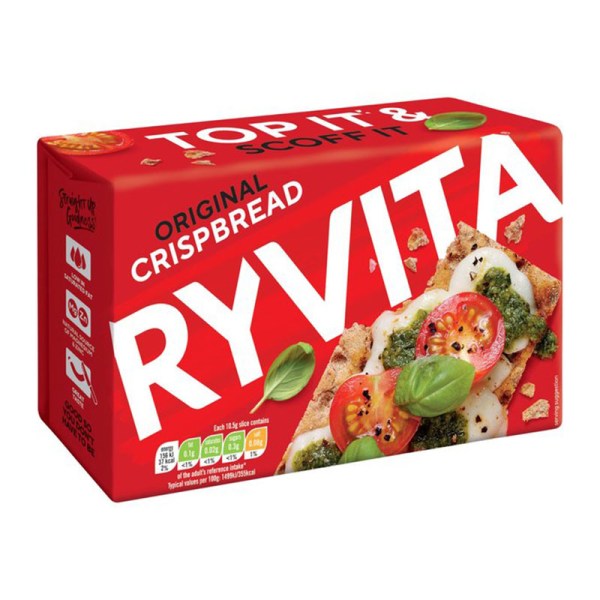 RyVita رقائق حبوب الراي الأصلي 250غ