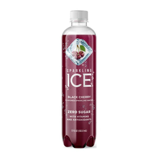 Sparkling Ice مياه فوارة بطعم الكرز الأسمر قليلة السعرات الحرارية 500مل