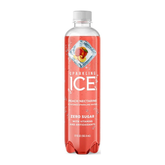 Sparkling Ice مياه فوارة بطعم الخوخ قليلة السعرات الحرارية 500مل